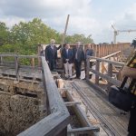 Sanierung des Gradierwerks in Bad Dürrenberg fast beendet