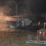 PKW in Erxleben in der Altmark ausgebrannt