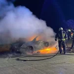 Auto in Minsleben im Harz abgebrannt